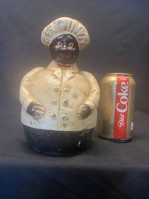 Vintage Baker's Chocolate Cast Iron Bank
Keywords: Black Americana;Antique;Collectable;Cast Iron Bank;eldred;allcpgphotos