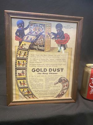 8 x 10 Framed Gold Dust Twins Advertisement
Keywords: Black Americana;Antique;Collectable;eldred;allcpgphotos