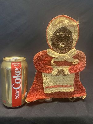 Mammy Crochet Napkin Holder
Keywords: Black Americana;Antique;Collectable;eldred;allcpgphotos