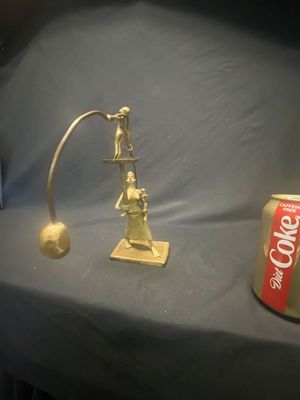 Handmade Brass Sculpture - African Fertility Scale
Keywords: Black Americana;Antique;Collectable;Sculpture;eldred;allcpgphotos
