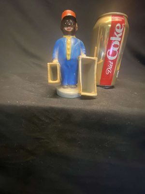 Antique Ceramic Bellhop Cigarette & Match Holder - Japan
Keywords: Black Americana;Antique;Collectable;Cigarette Match Holder;eldred;allcpgphotos
