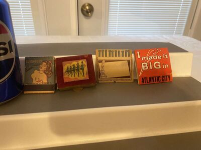 Matchbook Collection The Gaiety Club Feature Matchbook Miami Boxed Matches Showgirls Jot-A-Note Pull Matches & Novelty Naughty Matchbook
Keywords: Matchbook Collection;Feature Matchbook;Black Americana Matchbook;Advertising Matchbook;Matchbook Sets;eldred;allcpgphotos