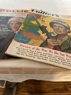 Collier's Magazine 1951 War & Collier's 1957 Grace Kelly
Keywords: Collier's Magazine;War;1951;Grace Kelly;eldred;allcpgphotos