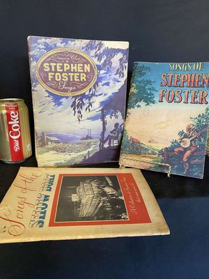 (3) Stephen Foster Song Books
Keywords: Vintage;Stephen Foster;Song Book;Music;eldred;allcpgphotos
