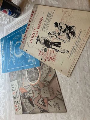 Antique Black Americana Sheet Music - A Zoot Suit, Louie Armstrong & Porgy & Bess
Keywords: Antique;Vintage;Black Americana;Sheet Music;Zoot Suit;Louie Armstrong;Porgy & Bess;eldred;allcpgphotos