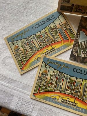 Vintage (4) Black Americana Post Cards - Mississippi, Georgia Land & Missouri Black Caricatures Postcards
Keywords: Black Americana;Antique;Vintage;Postcards;Post Card;Mississippi;Georgia;Missouri;eldred;allcpgphotos